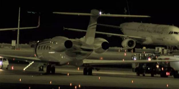 Rus milyarder Abramovich'in özel jeti İstanbul'a indi