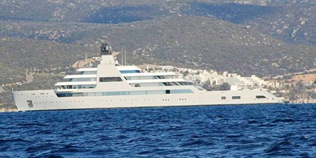 Rus milyarder Abromoviç’in lüks yatı Bodrum'da