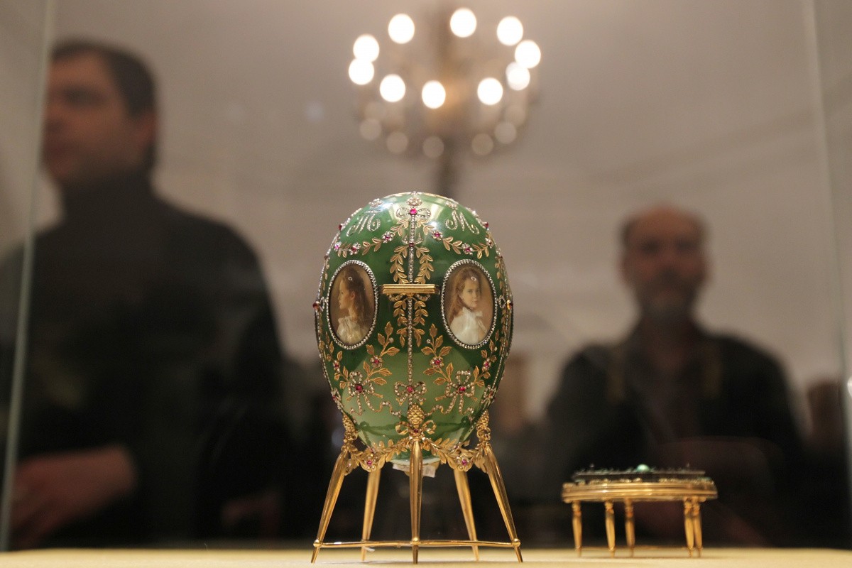 Rus oligarka ait yatta 'Faberge' yumurtası bulundu