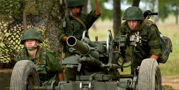 Rusya askeri tatbikat yaptı