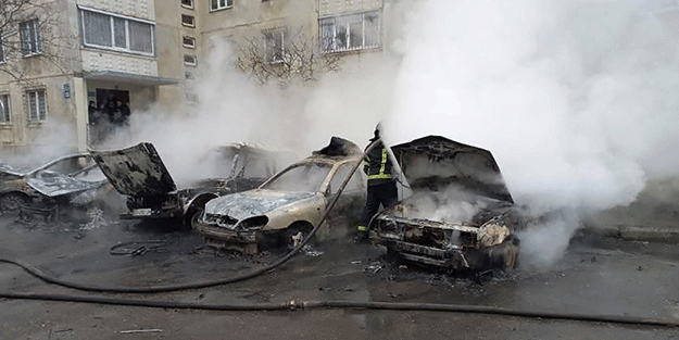 Rus ordusu Ukrayna valilik binasını vurdu