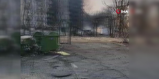 Rus ordusu Ukrayna'da çocuk hastanesini bombaladı!