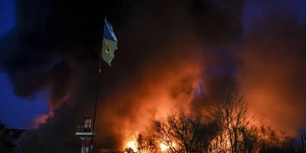 Rus ordusundan, Kiev'e bombardıman!