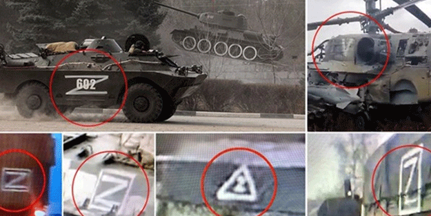 Rus ordusunun tanklarındaki z ve v harflerinin ne anlama geldiği ortaya çıktı