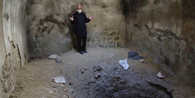 Rus saldırısına karşı inşa edilmişti! Defineciler saldırdı