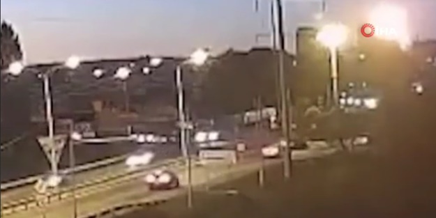 Rus savaş uçağının düşme anı ortaya çıktı