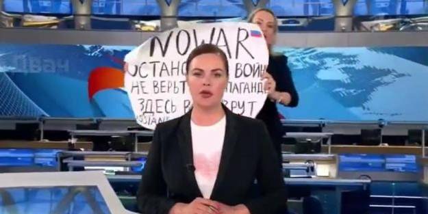 Rus televizyonunda savaşa tepki göstermişti! Cezası belli oldu