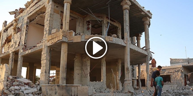 Rus uçağı İdlib'te hastaneyi bombaladı!