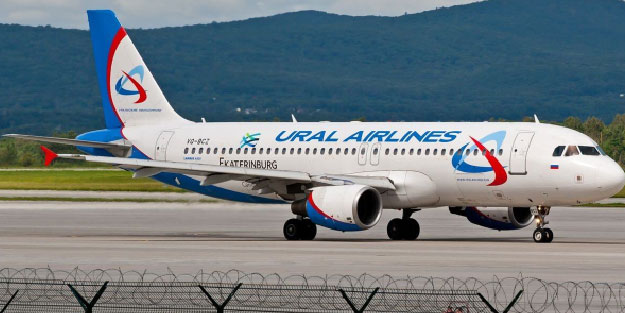 Rus uçağında bomba alarmı! Bakü'ye acil iniş yaptı
