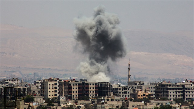 Rus uçakları Suriye'de sivilleri vurdu: 11 ölü