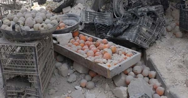 Rus uçaklarından bir katliam daha