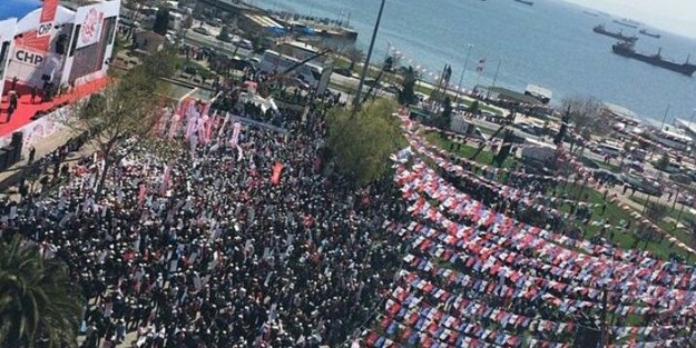 CHP mitingine ilginç benzetme