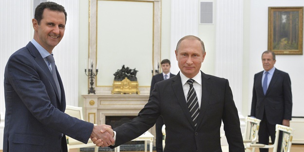 Ruslar flaş gelişmeyi duyurdu! Putin, Esed'e bilgi verdi