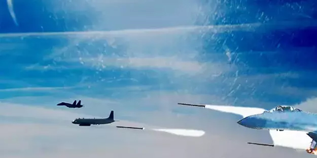 Ruslar komut verdi: Karadeniz'de korkutan olay, savaşa ramak kaldı! Rus jetinden İngiliz uçağına füze!