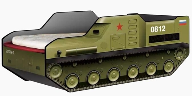 Ruslardan füze sistemi şeklinde çocuk yatağı!