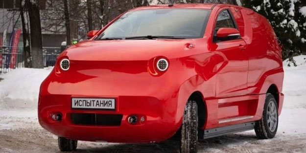 Ruslardan Tesla katili elektrikli otomobil