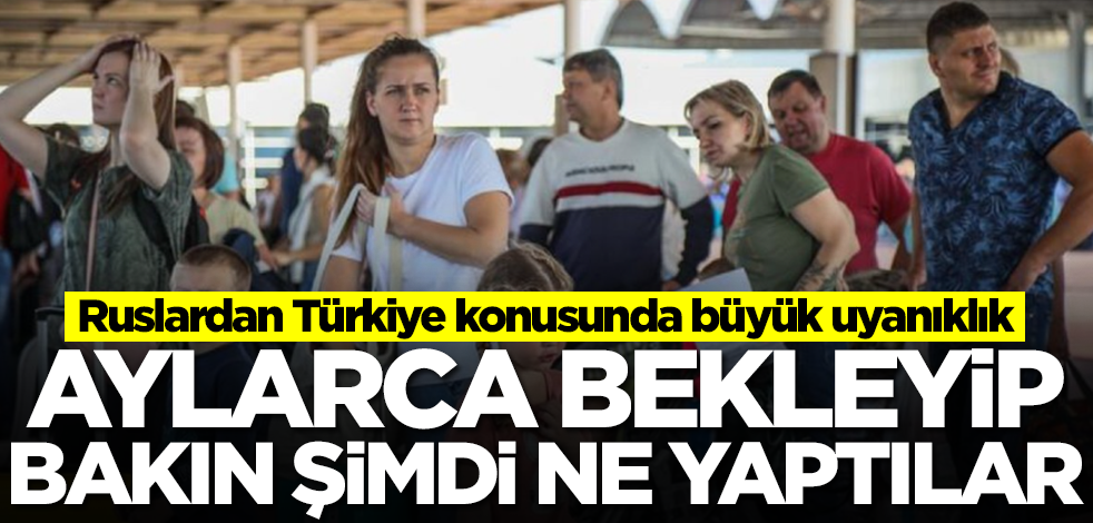Ruslardan Türkiye konusunda büyük uyanıklık! Aylarca bekleyip bakın şimdi ne yaptılar