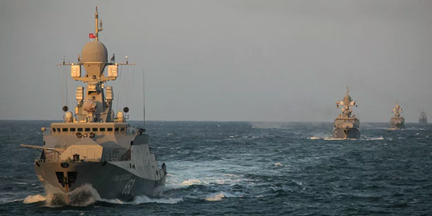 Rusların Hazar Filosu hedefe ulaştı