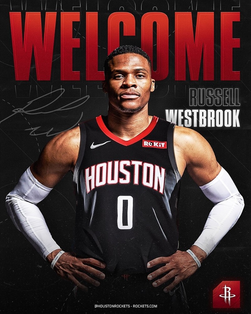 Russell Westbrook resmen Houston Rockets’ta 
