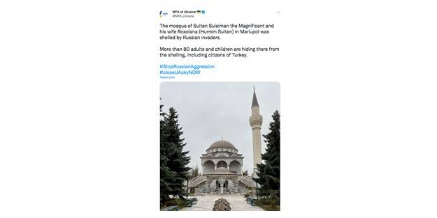 ‘Rusya camiyi vurdu’ yalan çıktı