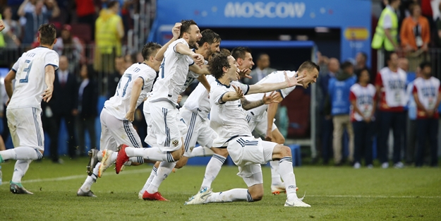 Rusya çeyrek finale yükseldi