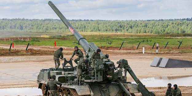 Rusya devasa topu ateşledi! O detay dehşete düşürdü