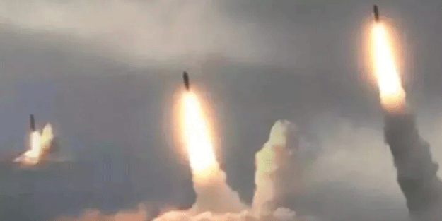 Rusya füzeleri ateşledi! Kritik noktalar tek tek vuruldu