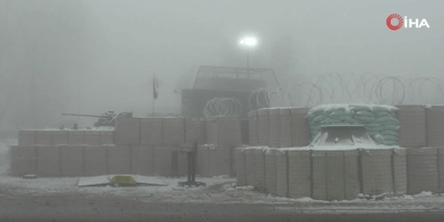 Rusya görüntüleri paylaştı! Dağlık Karabağ'da...