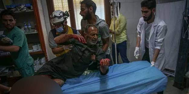 Rusya İdlib'de sivilleri bombaladı