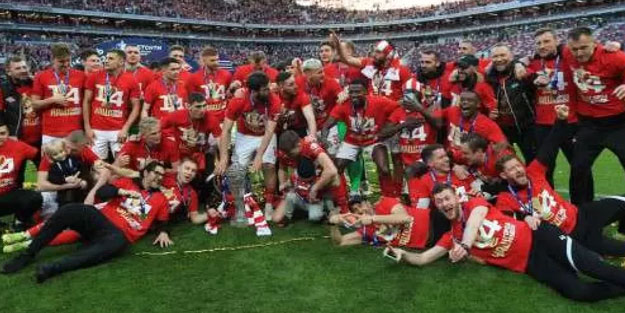 Rusya Kupası'nda şampiyon Spartak Moskova oldu