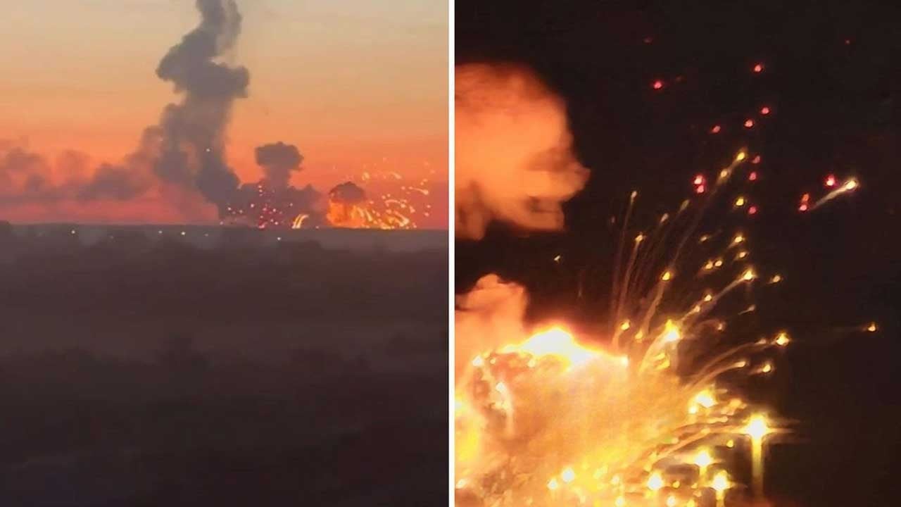 Rusya saldırıya geçti! Ukrayna'nın başkenti Kiev'de patlamalar oluyor