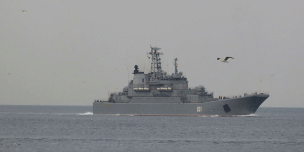 Rusya Savunma Bakanlığı duyurdu: Gemiyi takibe aldık