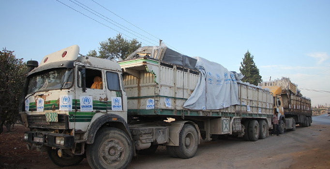 Rusya Savunma Bakanlığından flaş insani yardım konvoyu mesajı