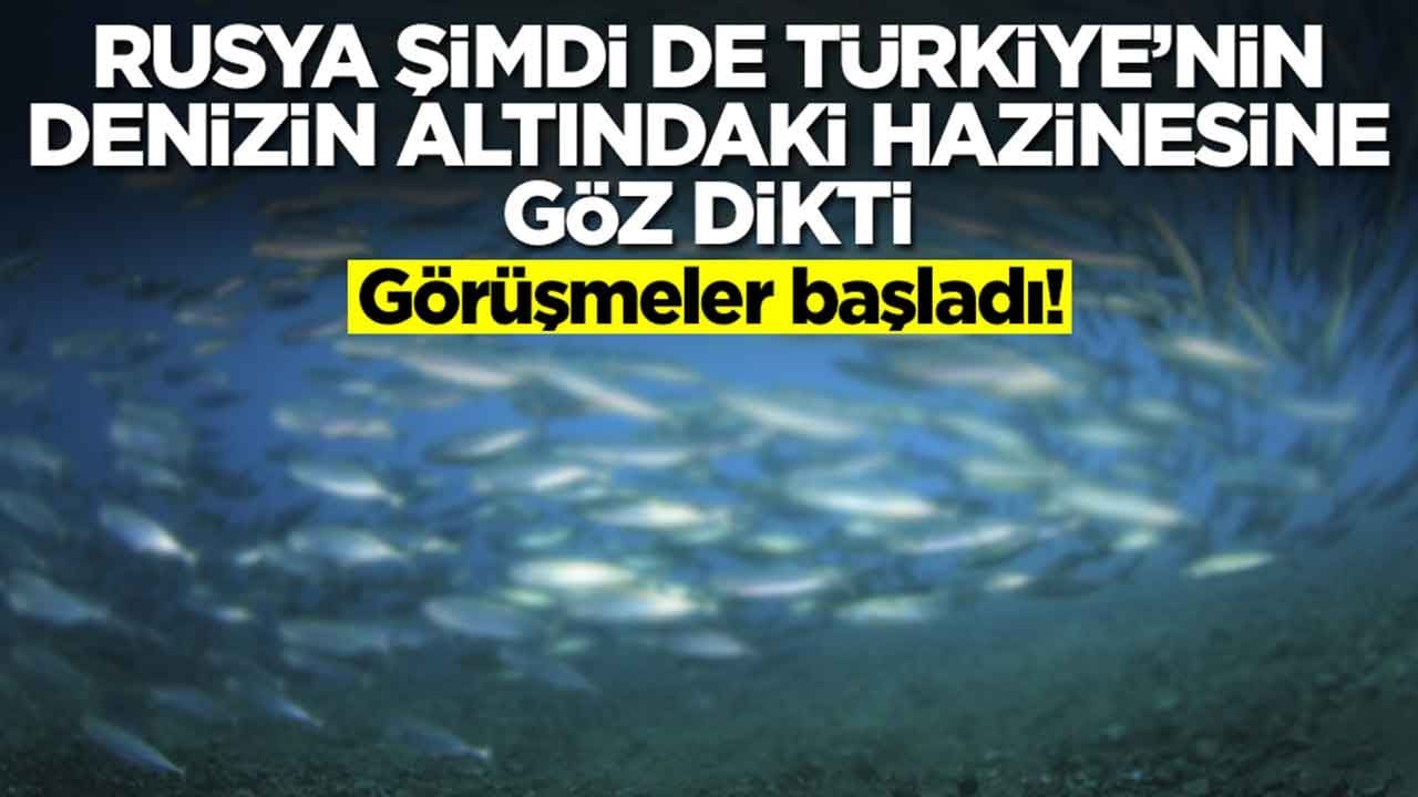 Rusya şimdi de Türkiye'nin denizin altındaki hazinesine göz dikti: Görüşmeler başladı