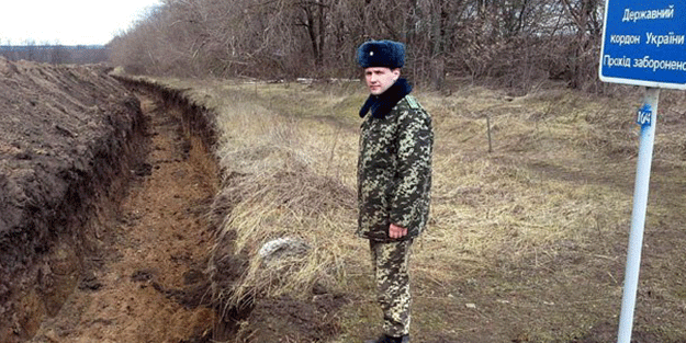 Rusya sınırına hendekli önlem!