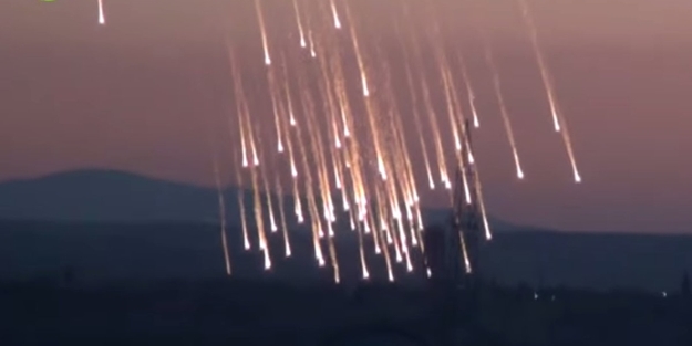 Rusya, İlk defa Halep'e yasaklı bomba attı!