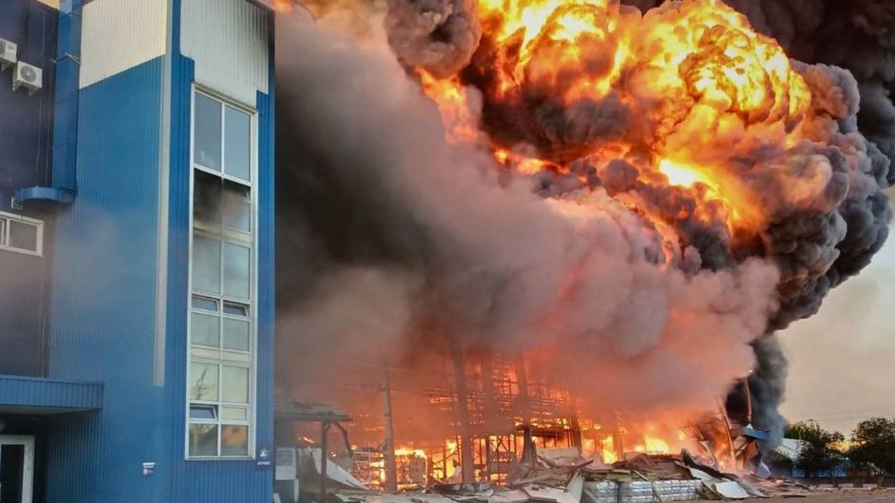 Rusya Ukrayna'nın başkenti Kiev'i bombaladı!