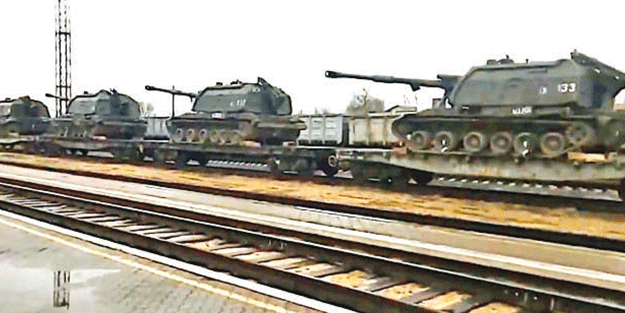 İşgal hazırlığı Rusya, Ukrayna’nın Donbass bölgesine asker ve silah yığıyor