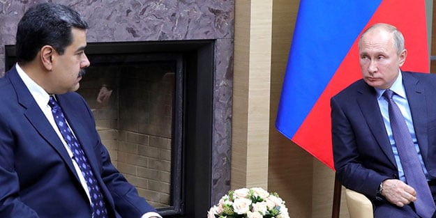 Rusya Venezuela'ya asker yolladı!