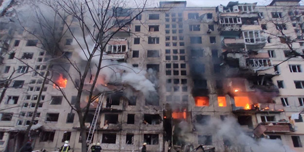 Rusya yine Kiev'i vurdu