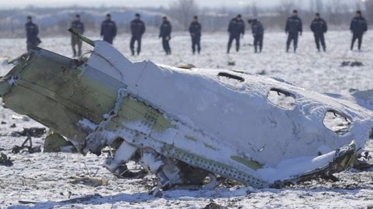 Rusya'da düşen uçakla ilgili önemli gelişme