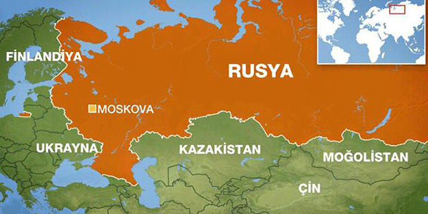 Rusya'da feci olay! Helikopter düştü