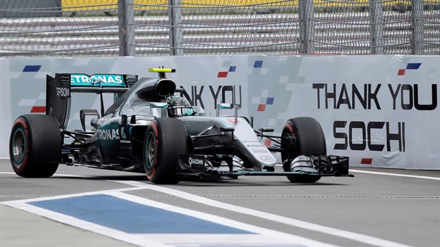 Rusya'da ilk sıra Nico Rosberg'in