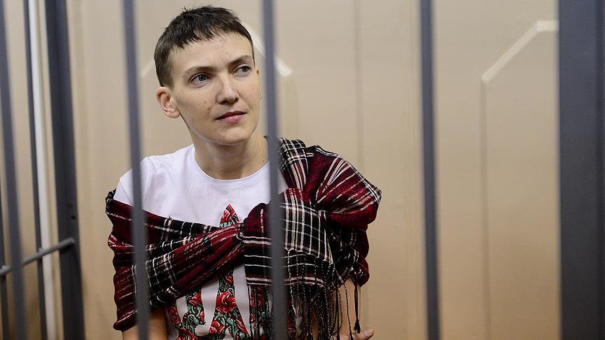 Rusya'da tutuklu Ukraynalı pilotun 23 yıl hapsi isteniyor