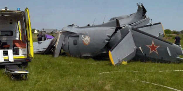 Rusya’da uçak düştü!