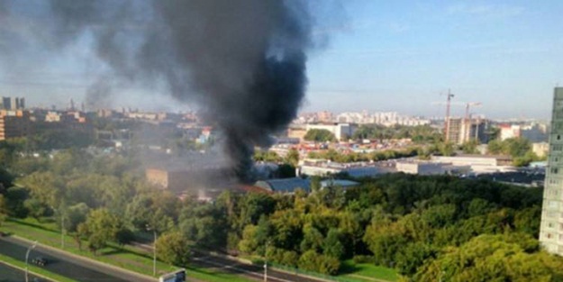 Rusya'da yangın faciası