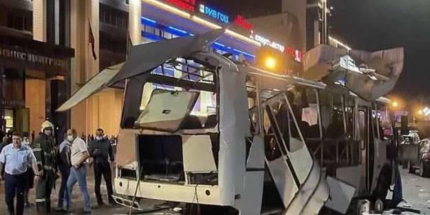 Rusya'da yolcu otobüsünde patlama