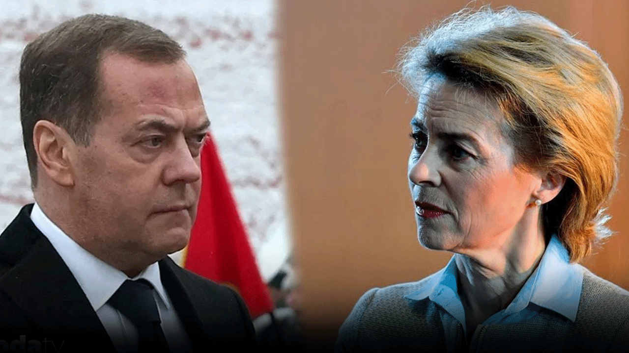 Rusya'dan AB’ye tuhaf 'idam' çıkışı: Ursula, tüm AB bayrakları önünde asılmalı!