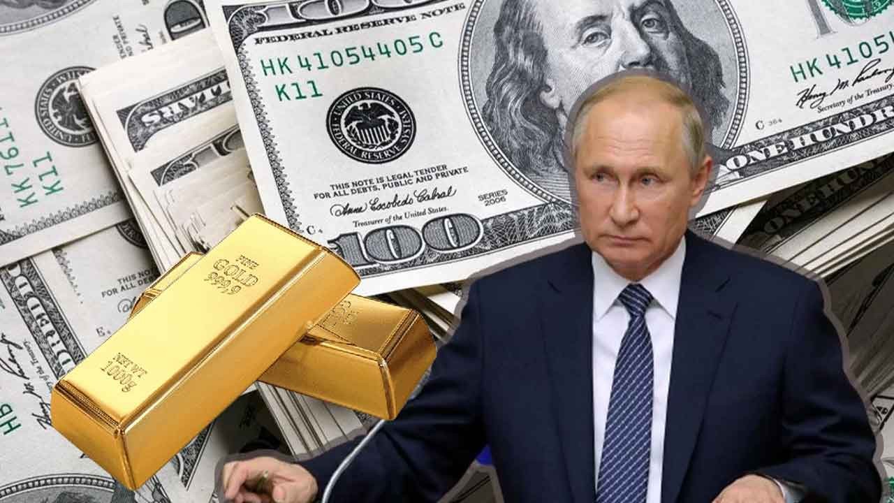 Rusya'dan döviz ve altın hamlesi