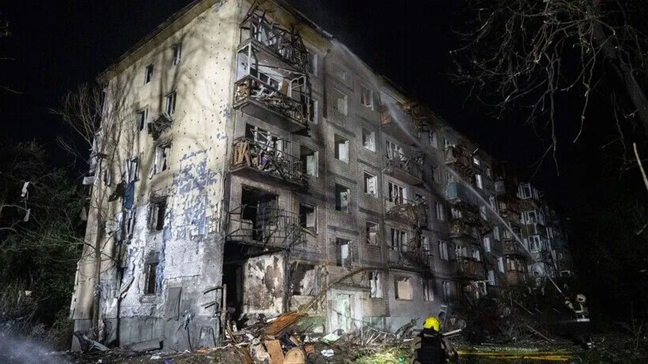 Rusya’dan Kiev’e İHA saldırısı! Üçü çocuk 4 kişi öldü